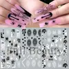 Belleza Completa Transfronterizo Nuevas Calcomanías para Uñas Halloween Fantasma Corazón Telaraña Calcomanías para Uñas