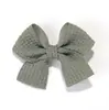 Horquilla de Maíz con Lazo Transfronteriza Europea y Americana para Niños Accesorios para el Cabello de Bebé Tocado Hecho a Mano Venta al por Mayor Venta Caliente Infantil