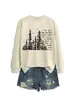 De todos os caminhos você Amazon Wish comércio exterior transfronteiriço moda e único moletom feminino outono e inverno
