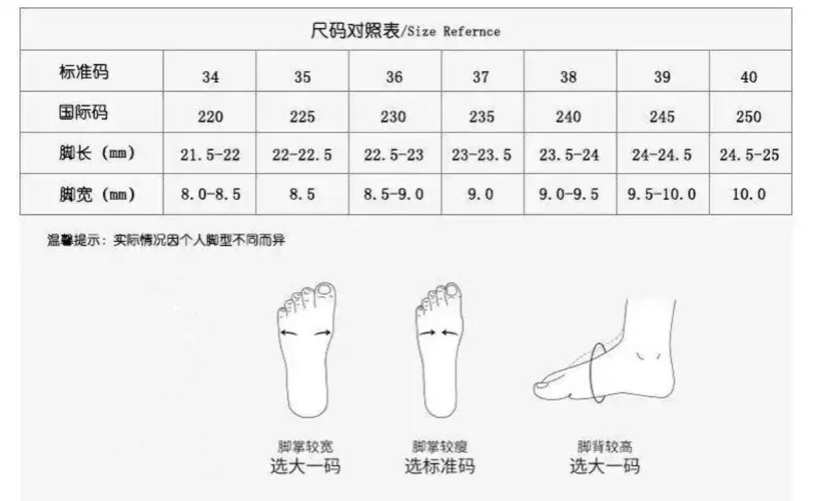 尺码表_副本