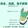 20 Peças de Ímãs de Geladeira Magnéticos Macios de Cacto Plantas em Vasos Verdes Venda Quente Transfronteiriça Pequenos Frescos Criativos Adesivos Magnéticos à Prova d'Água