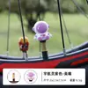 Tapa de Válvula de Bicicleta Bicicleta de Carretera Silicona Dibujos Animados Creativos Cubierta de Válvula Impermeable Bicicleta de Montaña Equipo Decorativo para Ciclismo