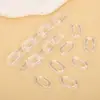 17*27mm hebilla de cadena acrílica transparente material para accesorios de joyería DIY llavero bolsa carcasa de teléfono móvil
