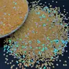 1g Lantejou Coração Pêssego 3mm Patch para Nail Art Contas DIY Lama de Cristal Cola Slime Preenchedor