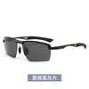 Novos Óculos Óculos de Sol Metal Óculos de Sol Dirigindo Polarizado Lentes de Dirigir Masculinas Mudança de Cor Anti-UV Masculino 25