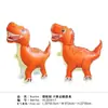 Balão Animal Cartoon Autovedante de Filme de Alumínio Novo Estilo com Corda e Rodas Brinquedo de Barraca de Feira Noturna Carrinho de Puxar para Caminhar Balão