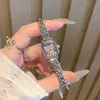 Reloj GUOU cuadrado pequeño estilo francés, pulsera de acero de lujo ligero y exquisita, alto valor estético, reloj de cuarzo con esfera romana retro de nicho