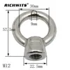 Tuerca de elevación estilo japonés de acero inoxidable 304 Tuerca de anillo de elevación JIS1169 tuerca de anillo aparejo de acero inoxidable