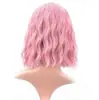 Peruca Nova Amazon Cabelo Longo Cacheado Peruca Cosplay Peruca Colorida de Espiga Peruca para Festa de Halloween