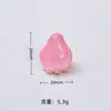 Brinquedos de Comida de Morango Realistas Tridimensionais Acessórios Criativos Feitos à Mão DIY Acessórios de Cola de Creme Resina Pacote de Materiais Atacado