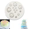 Ferramentas para Assar Bolos de Fondant, Moldes Decorativos de Silicone de Grau Alimentício, Velas Perfumadas, Pequenos Enfeites de Gesso, Entrega Direta da Fábrica