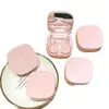Estuche para lentes de contacto color macarrón, bonito estuche para pupilas, portátil, compacto, estilo coreano, caja de almacenamiento de alta gama.