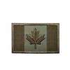 Aotu Dore Canadá Bandera Canadiense Bandera Quiye Brazalete Bordado Insignia Velcro