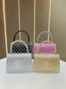 Bolso nuevo, elegante y deslumbrante para mujer, un bolso de noche chic con adornos de pedrería, un bolso tote versátil y un bolso de hombro único
