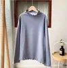Camiseta Térmica de Cuello Medio Ajustada 2026 Nuevo Top de Manga Larga para Mujer, Top Chic Ajustado para Principios de Primavera