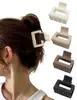 Presilha Pequena para Cabelo Transfronteiriça 4cm Presilha de Cabelo Fosca para Mulheres, Presilha Tubarão para a Parte de Trás da Cabeça, Grampo, Acessório de Cabelo
