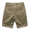 Calças de trabalho cropped texturizadas lavadas de verão masculinas estilo coreano da moda jovens versáteis slim retas casuais curtas
