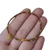 Pulsera tejida a mano con Nudo de Figura de Ocho "Banda de Möbius", Joyería tejida a mano de alto valor y única para mujer