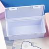 Caja de almacenamiento de papelería con hebilla de color Morandi simple, caja de hebilla de almacenamiento de gran capacidad para marcadores, bolígrafos de boceto, pinceles