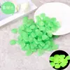 Piedras para paisajismo de acuarios adoquines de jardín guijarros luminosos piedras pequeñas fluorescentes de Amazon transfronterizas piedras luminosas nocturnas de colores