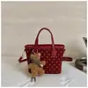 Bolsa de Hombro Sencilla Nueva 2026 para Mujer de Nicho Coreano Transfronteriza Bolso Tote Pequeño de Mano Retro a la Moda Bolso Cruzado