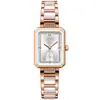 Relógio Feminino Dom Novo Modelo Simples e Elegante Cerâmica Moda Quartzo À Prova D'água Relógio Feminino para Temporada de Volta às Aulas Presente Apenas