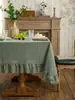 Toalha de Mesa Retangular, Estoque Disponível, Renda de Macramê em Poliéster com Acabamento de Renda Decorativa, Opções Multicor para Sala de Jantar, Casamento, Festa e Decoração de Casa, Fornecimento Direto da Fábrica