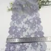 Encaje Elástico Tricolor Tanglong Flores Asimétricas 19cm Moda Ropa Cojín de Sofá Accesorios de Encaje