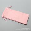 Bolsa de óculos preta bolsa de óculos xadrez preta bolsa de armazenamento de óculos cor bolsa de óculos à prova d'água para impressão LOGO fábrica