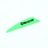 Pluma protectora de ranura de aire ACC, pluma de flecha de plástico rápida, accesorios DIY para arco y flecha