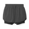 Pantalones Cortos Deportivos Casuales para Hombre de Talla Europea Transfronterizos, de Doble Capa, Estilo de Dos Piezas, para Maratón, Baloncesto, Fitness, Absorbentes de Sudor, Secado Rápido