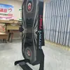 Máquina de Air Hockey de Mesa, Mesa de Air Hockey com Suspensão a Ar, Resistente a Arranhões, Tipo Dobrável em Pé, Padrão Adulto