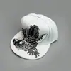 Novo boné de beisebol estilo chinês aba reta padrão bordado masculino e feminino proteção solar tendência nacional retrô hip-hop boné bico de pato atacado