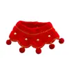 Chapéu Vermelho Festivo para Pet Feito à Mão de Ano Novo, Acessório Gato da Sorte, Adereço de Foto de Ano Novo para Cachorro, Chapéu de Ano Novo para Pet