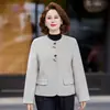 Moda Transfronteriza Otoño-Invierno 2026 para Madres: Cárdigan Abrigo Casual, Tallas Grandes, Elegante, Rejuvenecedor, Versátil