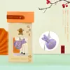 Bolsa de la Suerte Orejas de Conejo Atracción Turística Adorno para Coche Cultural y Creativo Bolsita de Especias Herbales Caja de Regalo del Festival de Medio Otoño Bolsita de Artemisa
