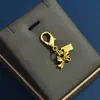 Novo Pingente Pequeno de Cereja Amor Chaveiro Pingente de Bolsa Joia para Bolsa Feminina Exquisito Chaveiro de Carro Atacado Transfronteiriço