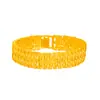 Moda pulsera de flores de coche de arroz cuadrada joyería versión ancha para hombre pulsera de mesa pulsera ancha de estrella del cielo esmerilada al por mayor