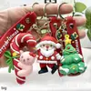 Nuevo Colgante Llavero de Navidad Dibujo Animado Papá Noel Colgante Árbol de Navidad Colgante Pequeño Regalo de Navidad Venta al por Mayor