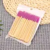 Cepillos Desechables de Madera para Pestañas al por Mayor, Cepillos de Bambú para Maquillaje, Cepillos Curvadores de Pestañas en Espiral, Herramientas de Belleza para Pestañas, Pestañas