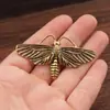 Venda Quente Transfronteiriça Latão Retrô Mariposa Saindo do Casulo em Borboleta Pequena Estátua Enfeites Decoração de Casa Animal de Estimação de Chá Artesanato Utensílios de Cobre