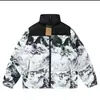 Versión Alta Transfronteriza de la Versión Norteamericana 1996 Chaqueta de Algodón Bordada Estilo Pareja Engrosada Cálida Casual Moda Chaqueta Clásica