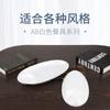 Melamina imitação de porcelana prato prato compartimento prato branco plástico prato frio prato retangular molho de imersão prato