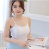 Camisola de Primavera para Mujer con Ropa Interior de Algodón Puro de Verano Yoga Deportes Chaleco de Modal Absorbente de Sudor para Mujer