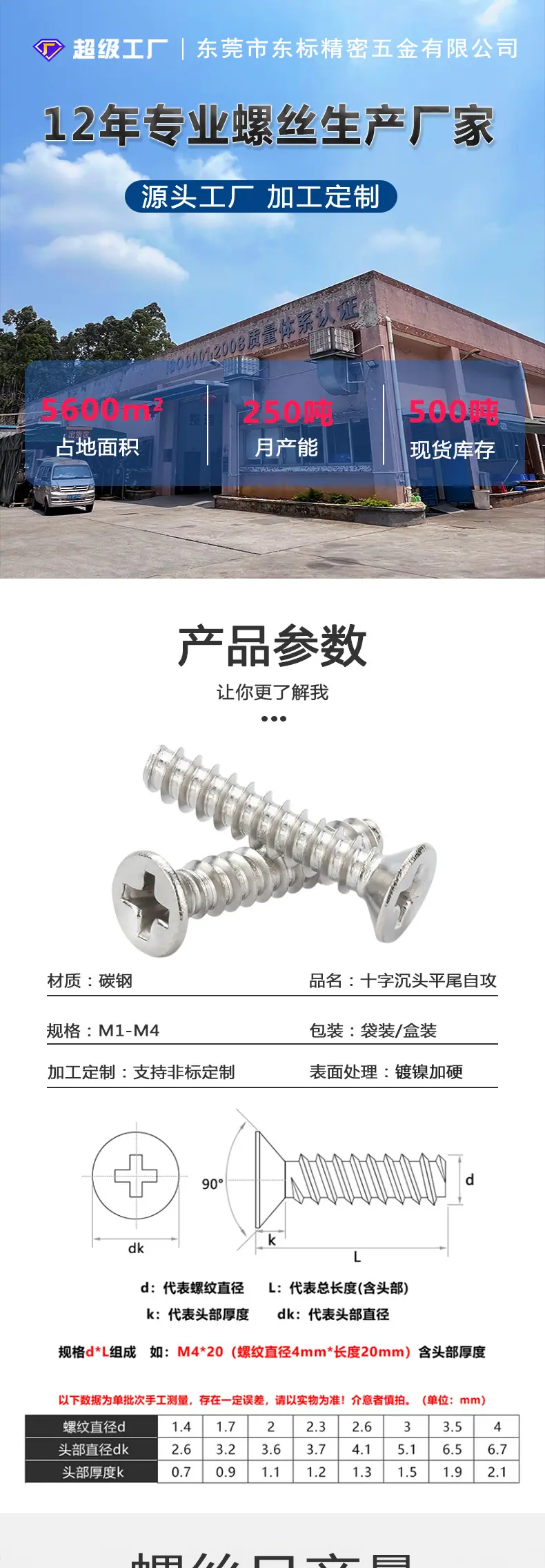 东标镀镍加硬沉头自攻平尾新详情_01.jpg