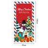 Camino de mesa de lino con diseño de dibujos animados de Papá Noel, Mantel para mesa de centro, Mantel decorativo para mesa de comedor, Venta al por mayor para mesa de sala de estar en Navidad
