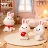 Enfeites de Micro Paisagem Coelho Fofo Criativo Decoração de Artesanato DIY de Resina para Desktop Pequenos Enfeites Acessórios Atacado