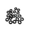 Anel de Silicone para Pesca, O-Ring para Equipamentos de Pesca, Tamanhos Grande, Médio e Pequeno, Conector de Anel de Borracha, Acessórios para Equipamentos de Pesca