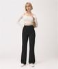 Ropa de Mujer de Comercio Exterior Europea y Americana Amazon 2025 Nuevo Pantalón Casual Recto de Cintura Alta con Botones y Múltiples Bolsillos para Mujer Alta Elasticidad