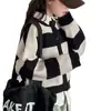 Conjunto de dos piezas de suéter para niña estilo coreano para otoño de 2026, nuevo cárdigan de punto a rayas de primavera y otoño para niñas mayores